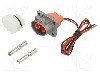 Conector alimentare DC, 1kV, 2 pini, seria {{Seria producatorului}}, {{Dimensiune pin}}. AMPHENOL GEC - PL082X-61-10-2