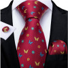 Set cravata + batista + butoni - matase - model 318