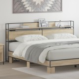 vidaXL Tăblie de depozitare Stejar sonoma 200 cm Lemn compozit