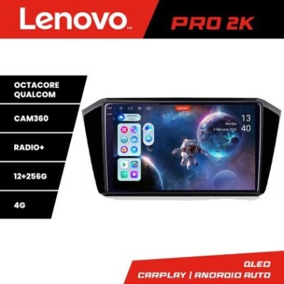 Navigatie VW Passat 2015- Lenovo Kit-518 8 core QLED 2K 12+256 360 Android Waze USB Navigatie Internet Youtube Radio CarStore Technology foto