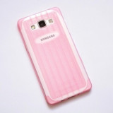 Husa Ultra Slim REIAT Samsung G925 Galaxy S6 Edge Pink, Silicon