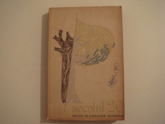 Secolul 20 - revista de literatura universala 1962 foto