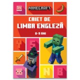 Cumpara ieftin Minecraft, Caiet de limba engleza, 8-9 ani