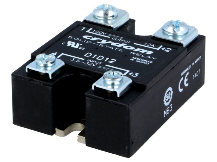 Releu semiconductor 12A 3,5-32VDC