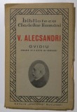 V. Alecsandri - Ovidiu (dramă &icirc;n 5 acte) (ed. E. Lovinescu)