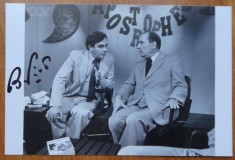 Autograf al jurnalistului francez Bernard Pivot, fost presedinte al Academiei Goncourt din 2014 pana in 2020, 2