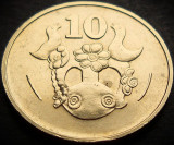 Cumpara ieftin Moneda exotica 10 CENTI - CIPRU, anul 1983 * cod 163, Europa
