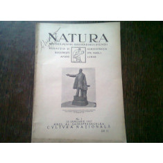 REVISTA NATURA NR.1/1927