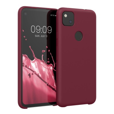 Husa pentru Google Pixel 4a, Silicon, Violet, 52549.209 foto