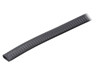 Ecran PVC 10m Negru 17mm foto