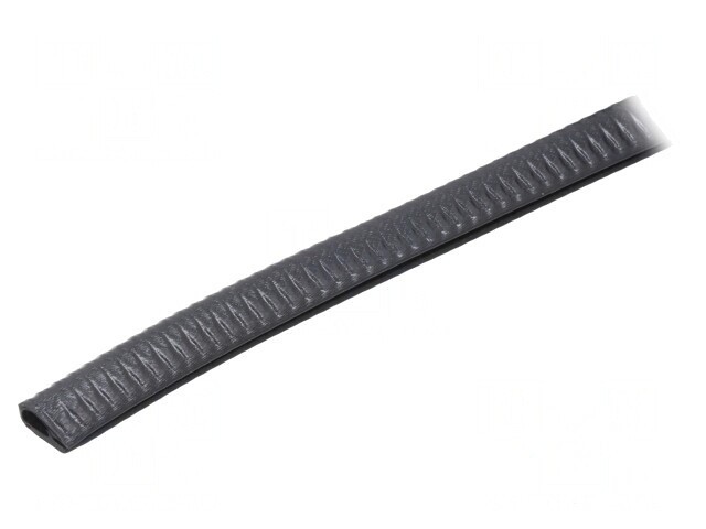 Ecran PVC 10m Negru 17mm