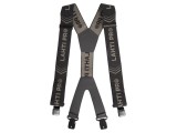 Bretele pentru pantaloni negru și gri, 1160 mm
