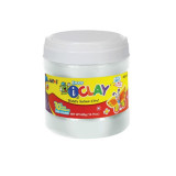 Plastilina iClay Enjoy-alb,400 grame