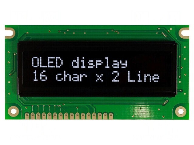 Afișaj OLED Alfanumeric 16x2 Alb 84x44x10mm