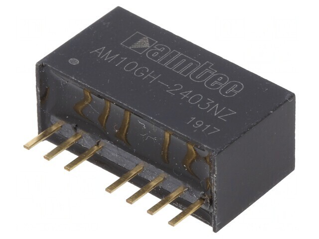Convertor DC/DC 10W 9-36V la 3.3V 2.4A SIP8