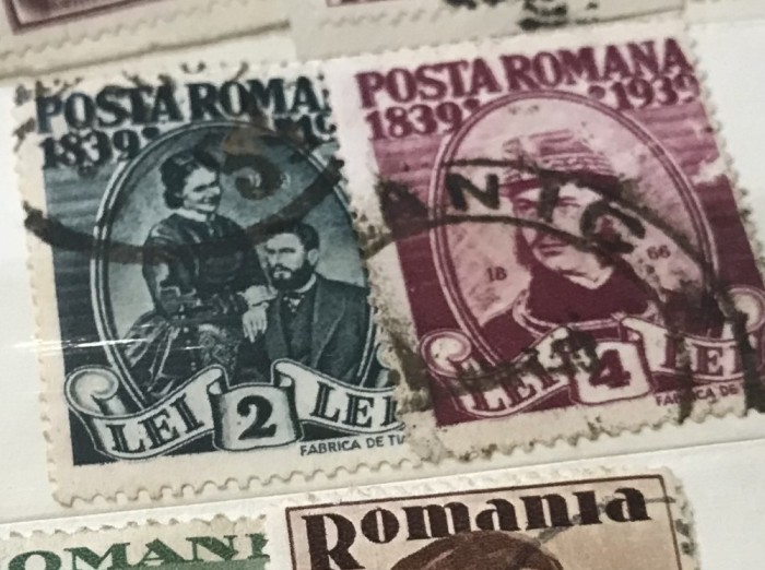 Timbre Carol 2,4 Lei 1939
