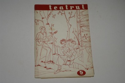 Revista Teatrul - nr. 5 - 1957 foto