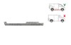 Prag fata FORD TRANSIT/TOURNEO CONNECT (C170), 05.2003-06.2009, modele cu 4 usi, partea dreapta,