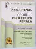 CODUL PENAL , CODUL DE PROCEDURA PENALA , LEGISLATIE CONSOLIDATA SI INDEX , FEBRUARIE 2025 , editie de DAN LUPASCU , 2025
