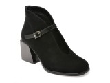 Botine FLAVIA PASSINI negre, C41, din piele intoarsa