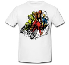 Tricou &amp;quot; 3 x Motocross &amp;quot; foto