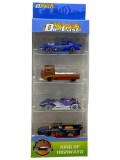 Set Masinute Die-Cast &quot;King of Highways&quot; replica HotWheels