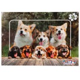 Puzzle Witty Puzzlezz, Catelusi draguti, 35 piese