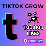 Like-uri TikTok Reale - 100.000 Like-uri - Promovare TikTok Rapida! - Conturi Reale 100% - Creste-ti Popularitatea pe TikTok