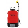 Pulverizator gradina, pompa de stropit, vermorel,&nbsp;electric, pentru spate, cu acumulator 12V 8 Ah, incarcator 1A, rosu, 20 L, Tatta GartenVIP DiyLine