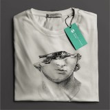 Tricou casual din bumbac 100% de barbati marimea XXL Sleepy bird
