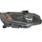 Far HONDA CIVIC, 2019-12.2021, partea dreapta, cu LED daytime running light; Type= USA; H11+HB3+WY21W; manual; negru; Omologare SAE; halogen,