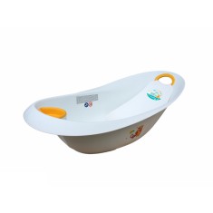 Set cadita, 87 cm, cu reductor si suport accesorii, Luxe Bear White, White