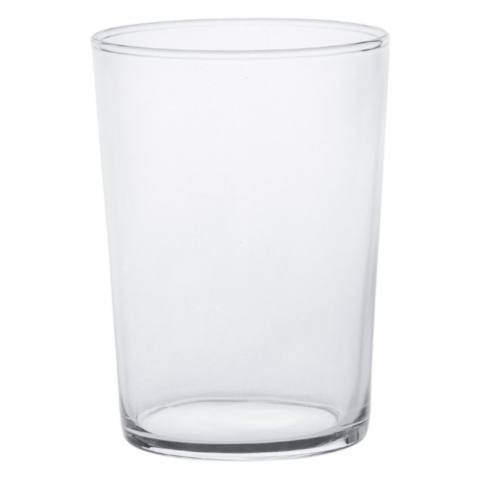 Pahar Sticlă Bistro, Transparent, Capacitate 510ml, Diametru 8.5cm, &Icirc;nălțime 12cm, Potrivit pentru Mașina de Spălat Vase