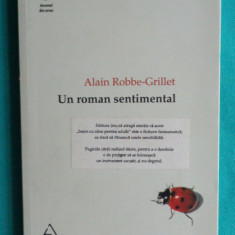 Alain Robbe Grillet – Un roman sentimental