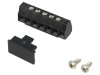 Regletă de conexiuni PCB 90&deg; 3,81mm 5 piste 8A