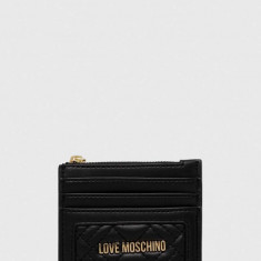 Love Moschino portofel femei, culoarea negru