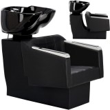 Scafa coafor Pikos pentru salonul de coafură și frizerie cu bol ceramic mobil armătură baterie si cască