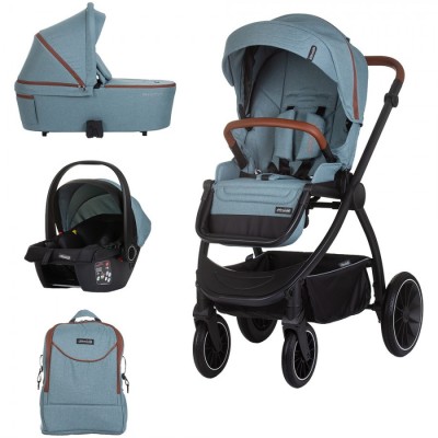 Carucior Chipolino Prestige 3 in 1 basil foto