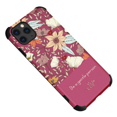 Husa TPU OEM Flower pentru Apple iPhone 12 Pro Max, Tender, Roz foto