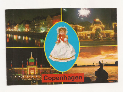 TD4 -Carte Postala- DANEMARCA - Copenhagen, circulata 1989 foto