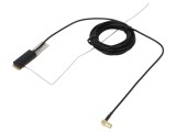 Antena Auto PER.PIC 18dBi DAB 50&Omega; Neagră RG174 5VDC -10&divide;80&deg;C