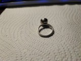 Inel vintage argint cu cubic zirconia