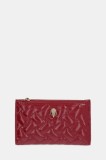 Kurt Geiger London portofel de piele KENSINGTON culoarea bordo, 4703950319