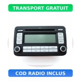 Radio CD Player OEM Volkswagen RCD 300 MP3 (Grundig) &ndash; Cod de Deblocare Inclus, Transport Gratuit