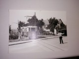 Bnk foto - Tramvai anii `50-`60 - Austria, Alb-Negru, Europa, Transporturi