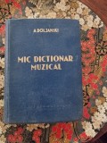 MIC DICTIONAR MUZICAL - A. DOLJANSKY