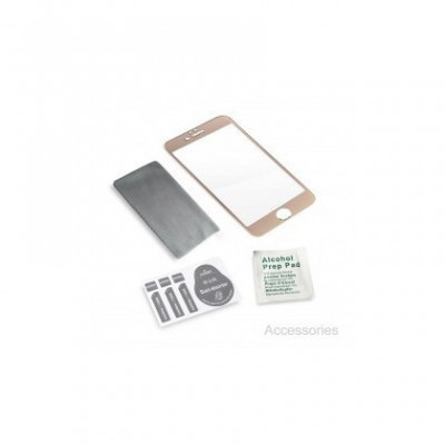 Folie Protectie Apple Iphone 6 Plus / 6S Plus Metal GOLD Tempered Astrum foto