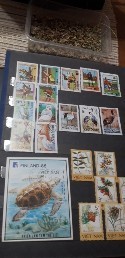 Lot Vietnam 2 Ștampilate foto