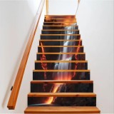 Sticker decorativ pentru scari interioare, print autoadeziv de inalta rezolutie, dimensine 200 x 124 cm, cod: AVX-STAIRS-17, AVEX