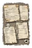 Cumpara ieftin Sticker decorativ Dosare, Maro, 85 cm, 11318ST, Oem